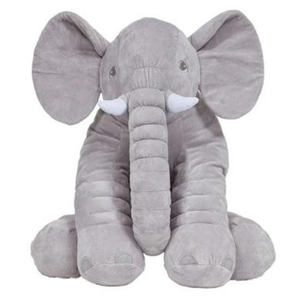 Almofada Elefante Gigante - Cinza