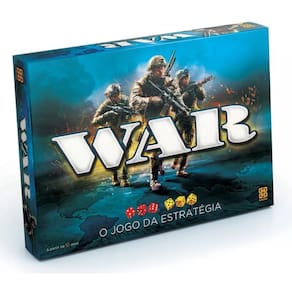 Jogo de Estratégia War - Grow - A partir de 10 anos