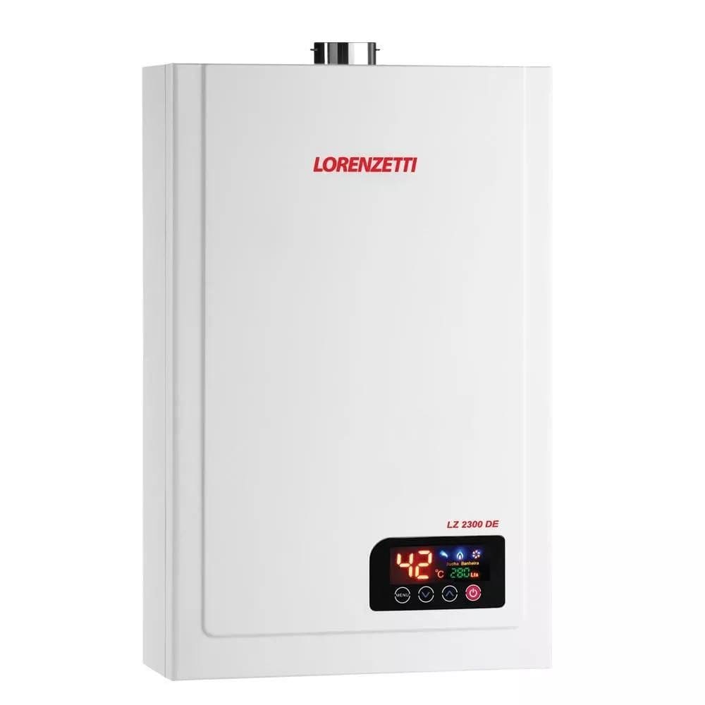 Aquecedor De Água Lorenzetti A Gás Gn 23 Litros Lz2300De
