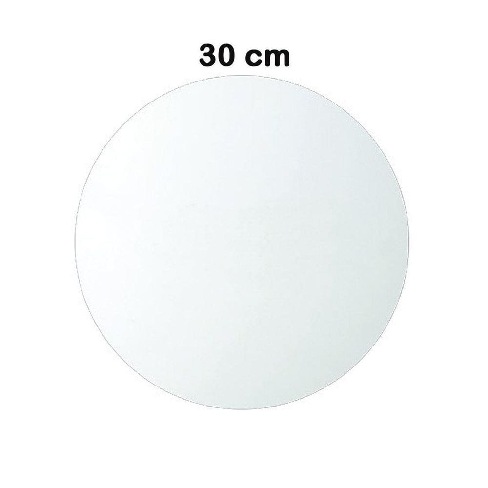 Tábua Branca Redonda 30Cm Algo Mais