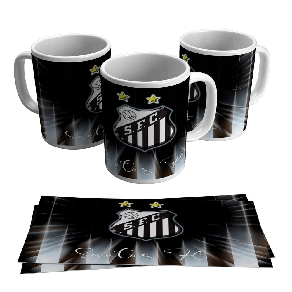 Caneca Personalizada Santos Peixe Futebol Clube 325ml