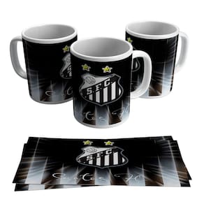 Caneca Personalizada Santos Peixe Futebol Clube 325ml