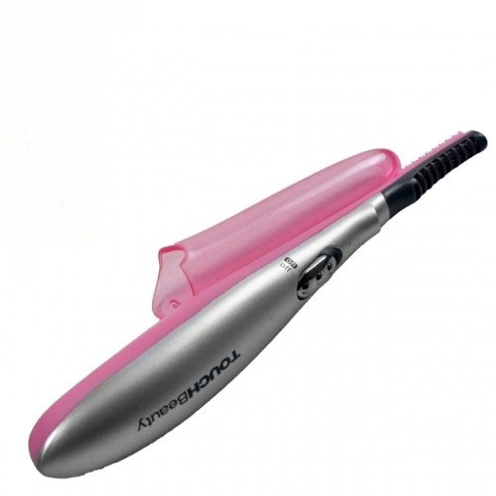 Modelador de Cílios Térmico Rosa com Prata 5,3 x 2 cm