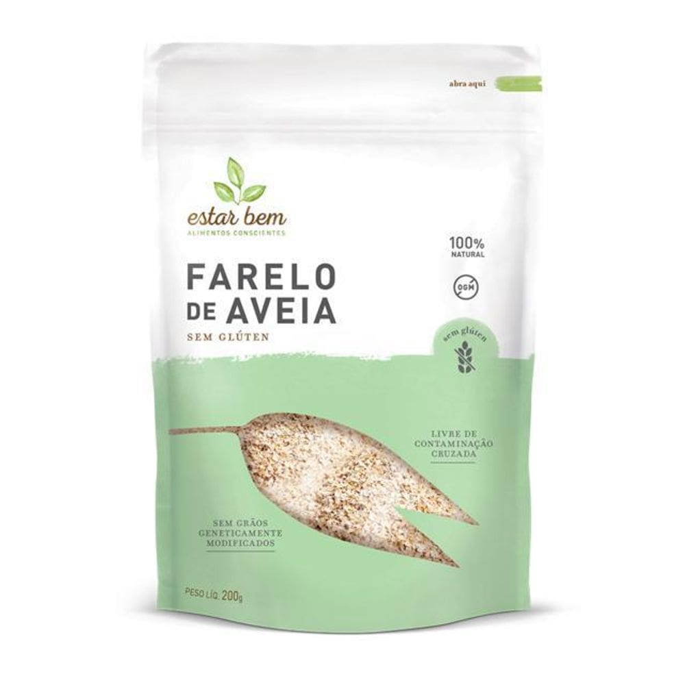 Farelo De Aveia Sem Glúten Estar Bem 200G