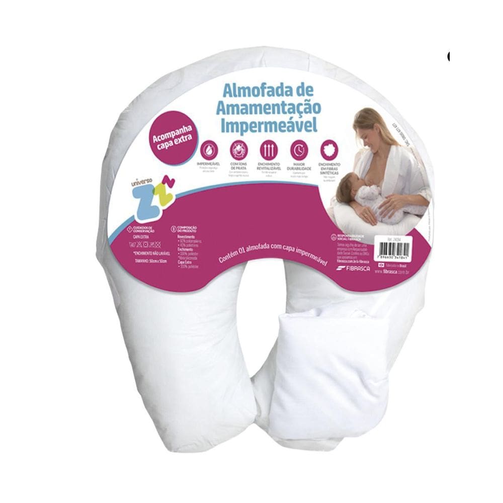 Almofada de Amamentação Fibrasca Impermeável Extra