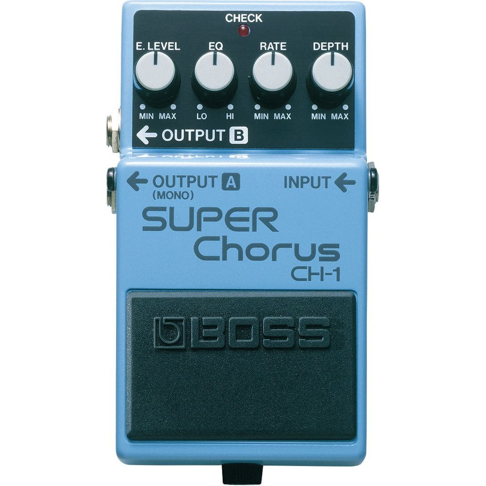 Pedal Chorus BOSS CH1 - Efeitos Espaciais