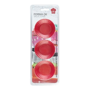 Formas Silicone 6 Unidades | Cupcake, Muffins | Antiaderente