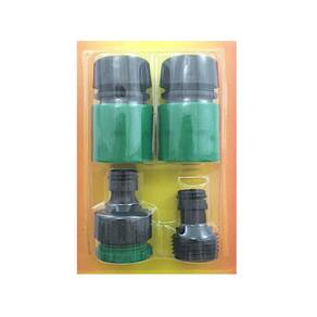 Engates De Mangueira 4 Peças Para Jardinagem 1/2 E 3/4