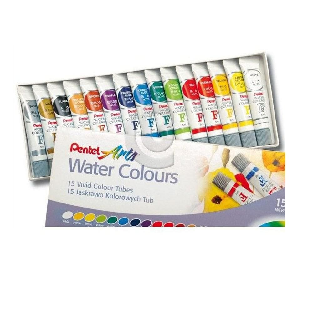 Pentel Arts  Water Colours Aquarela 15 Cores