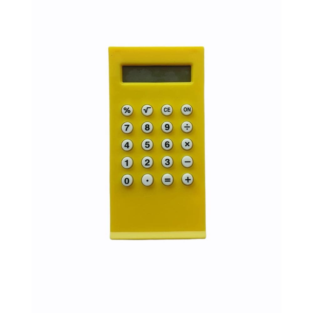 Mini Calculadora Encaixe De Calça Portátil De Plástico 7Cm