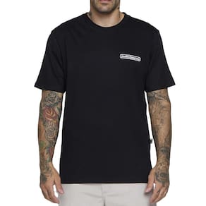 Kit 2 Camisetas Billabong Nuclear S25 Masculina Preto/Branco