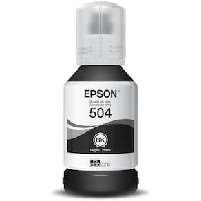 Refil De Tinta Epson T504122 Preto 127Ml L4150 L4160 L4260 L6161 L14150 L6270