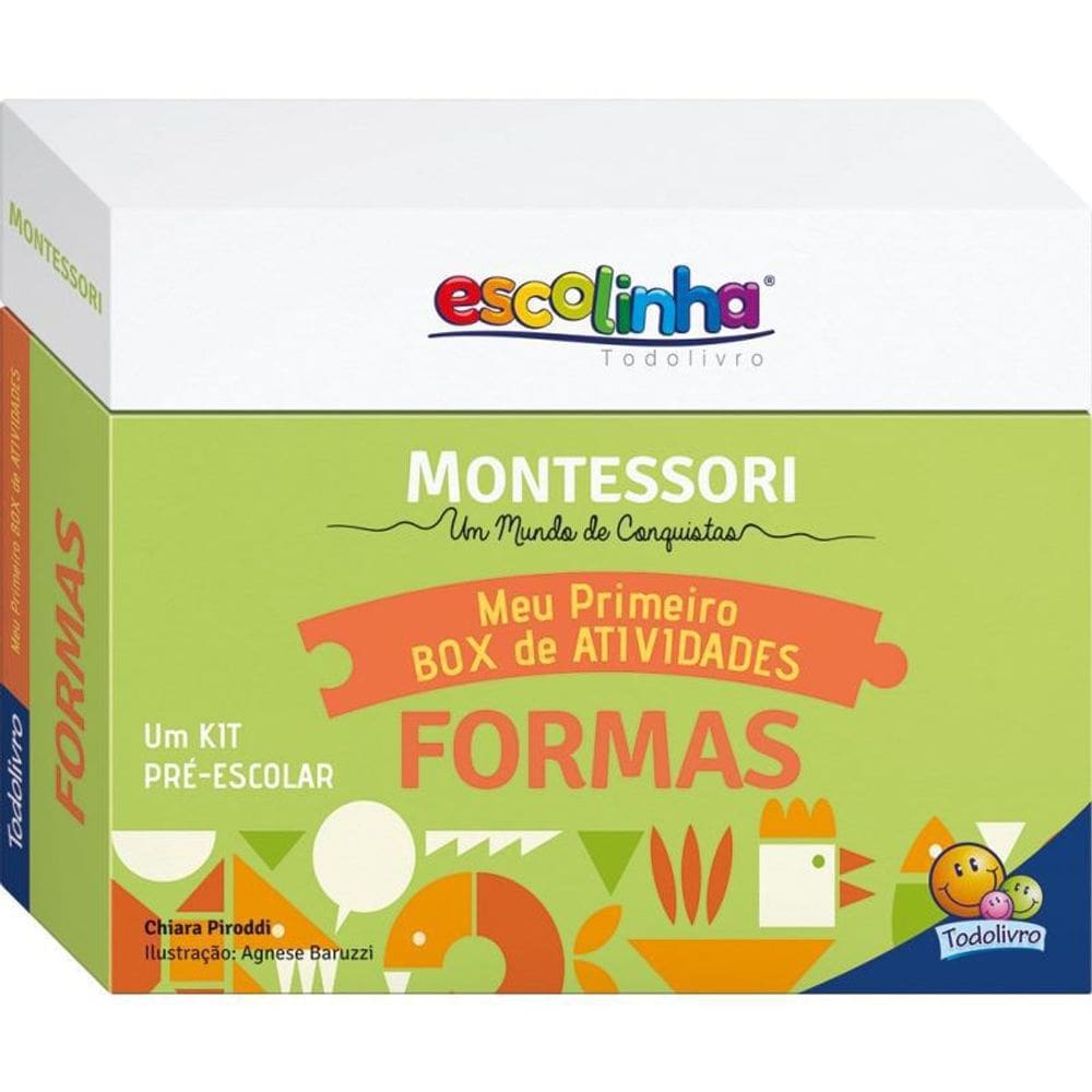 Livro Escolinha Montessori - Meu Primeiro Box De Atividades