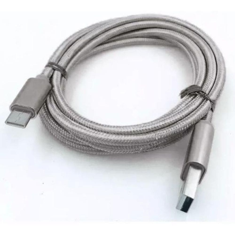 Cabo Dados Usb 3.1 Tipo C Carrega Prata