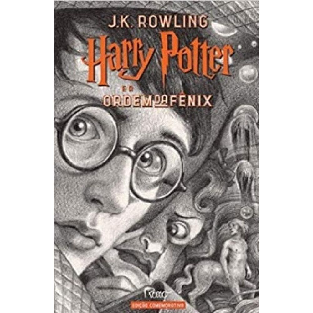 Livro Harry Potter - Vol 5 - Harry Potter E A Ordem Da Fenix