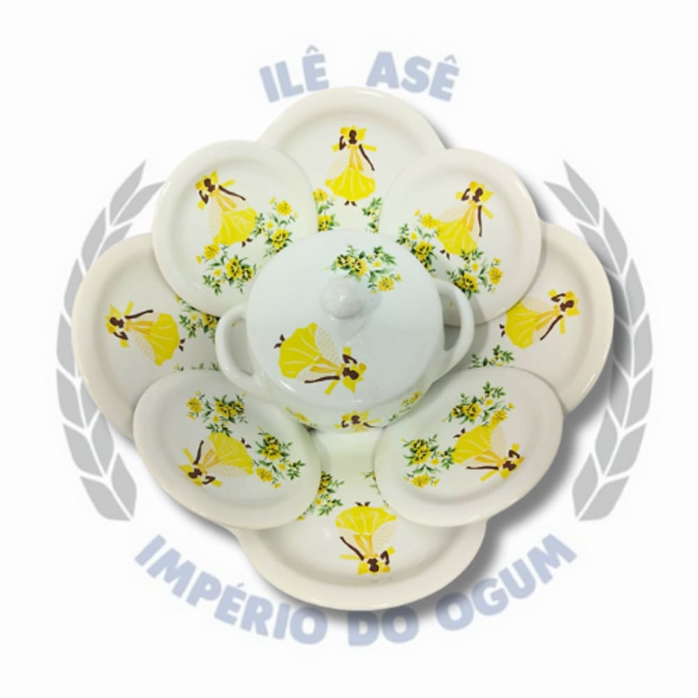 Conj Ibá Orixá Pequeno - Oxum