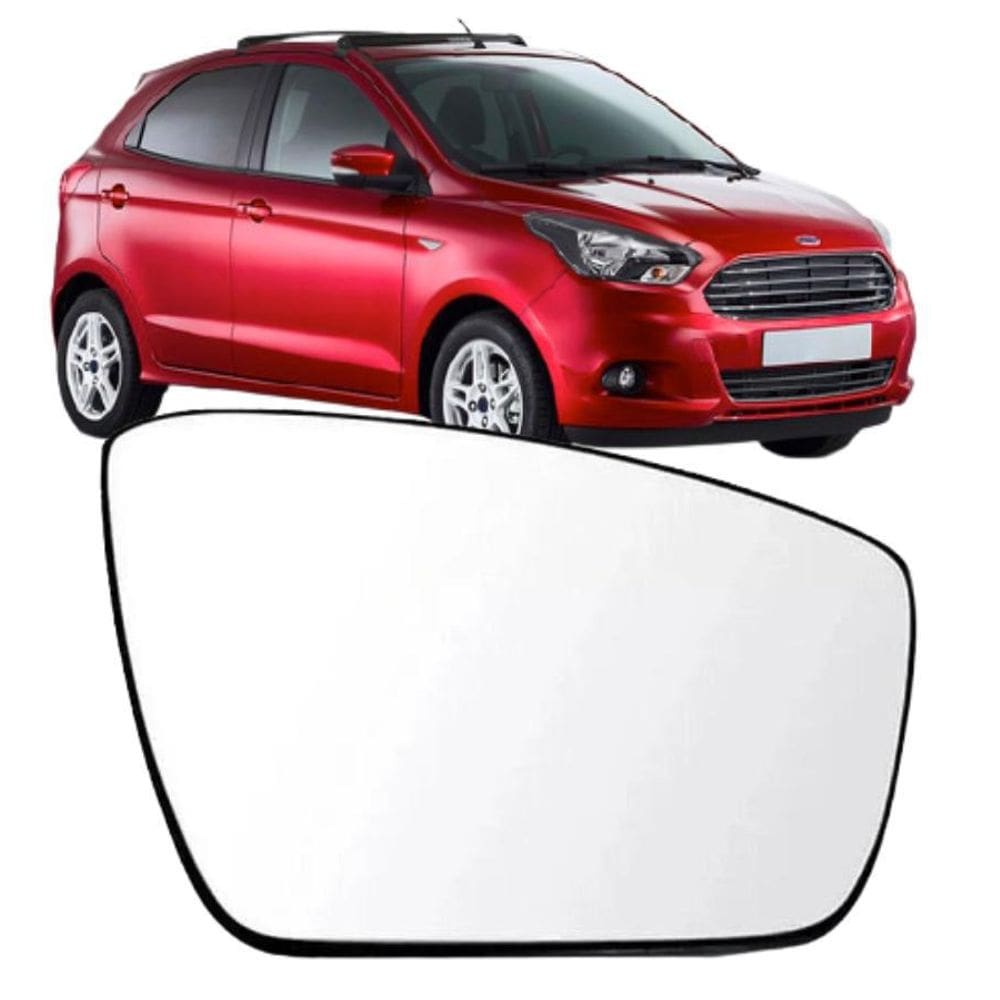 Lente Retrovisor Com Base Ka 2015 Ate 2018 Lado Direito