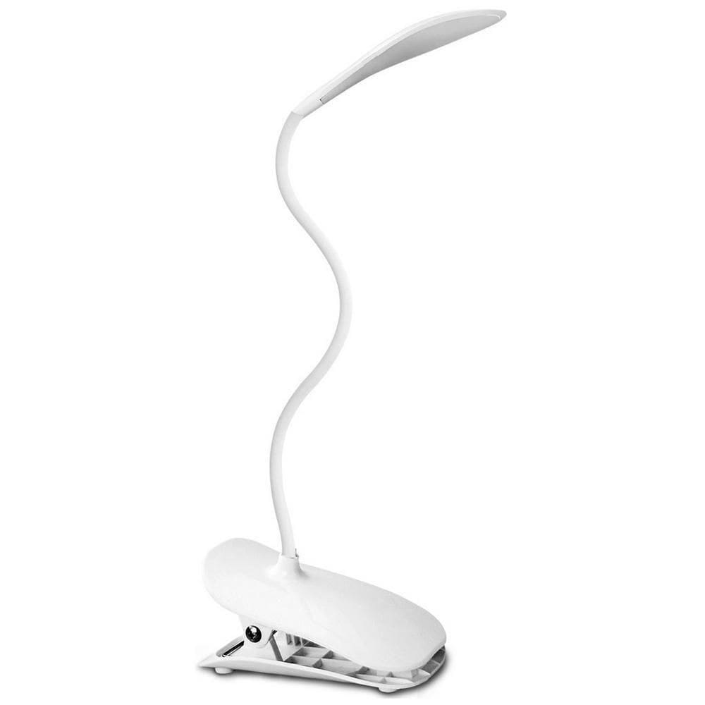 Luminária Articulada De Mesa Led Garra Branca