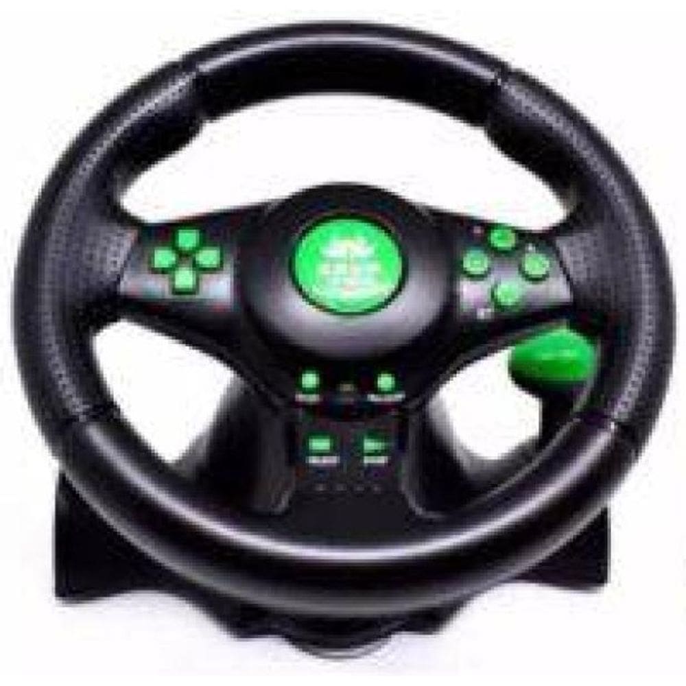 Volante De Vibração Kp-5815a Para Xbox360 Ps3 Ps2 PcUSB Knup