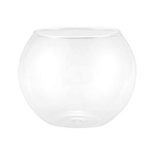 Vaso Aquário Castiçal Redondo De Vidro 750Ml Mesa