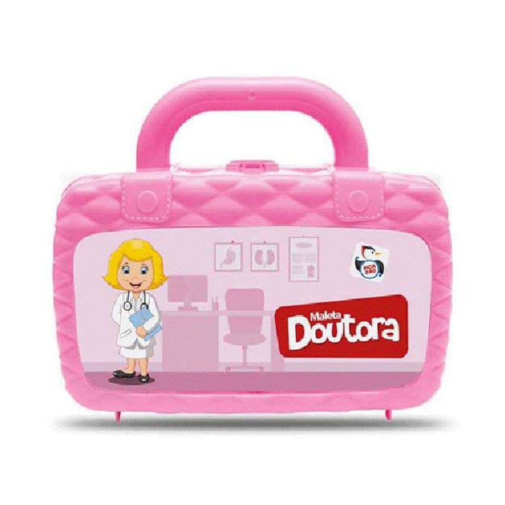 Kit Médico Infantil Maleta Doutora 06 Peças