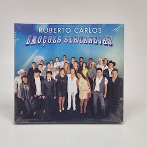 Cd Duplo Roberto Carlos - Emoções sertanejas