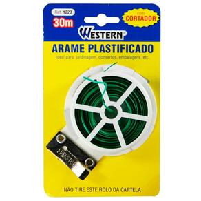 Arame Plastificado 30m Western 1223