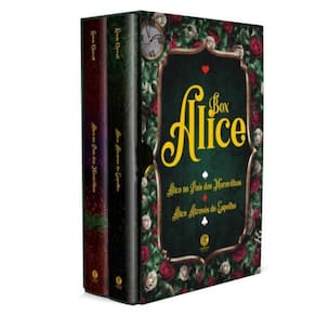 Box Alice - Box Com 2 Livros - Edição De Luxo Almofadada