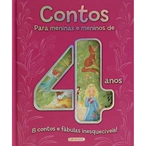Livro Contos Para Meninas E Meninos De 4 Anos