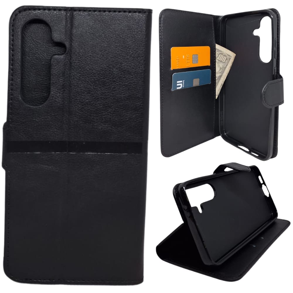 Capa Carteira Para Samsung S24 Fe (Tela de 6.7) Capinha Case