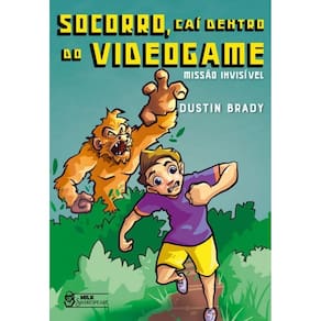 Livro Socorro, Caí Dentro Do Videogame - Missão Invisível