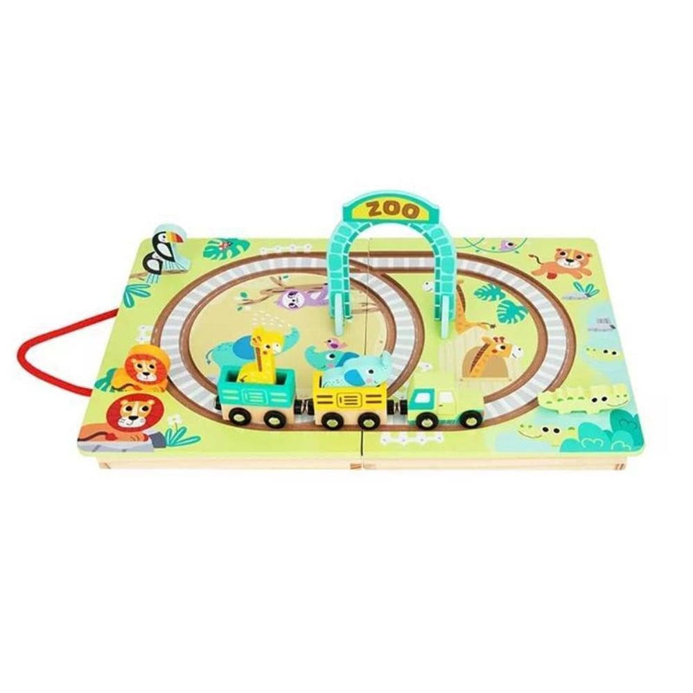 Pista De Trem - Mesa Abre E Fecha - Tooky Toys