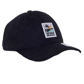 Boné RVCA Aba Curva Palm Set Snapback SM25 Preto
