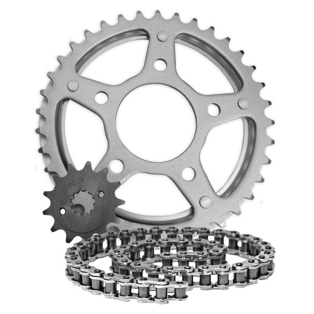 Kit Transmissao Relação Cbx250 Twister 02/08 Sem Retentor
