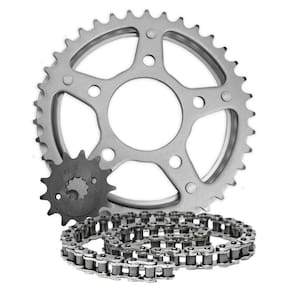 Kit Transmissao Relação Cbx250 Twister 02/08 Sem Retentor