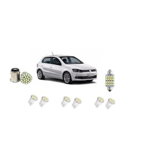 Kit Lâmpada Leds Vw Gol G6 G7 G8
