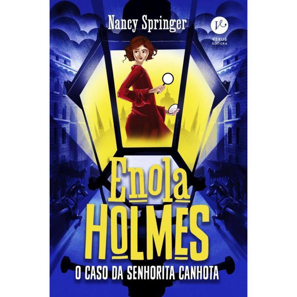 Livro Enola Holmes O Caso Da Senhorita Canhota Vol. 2