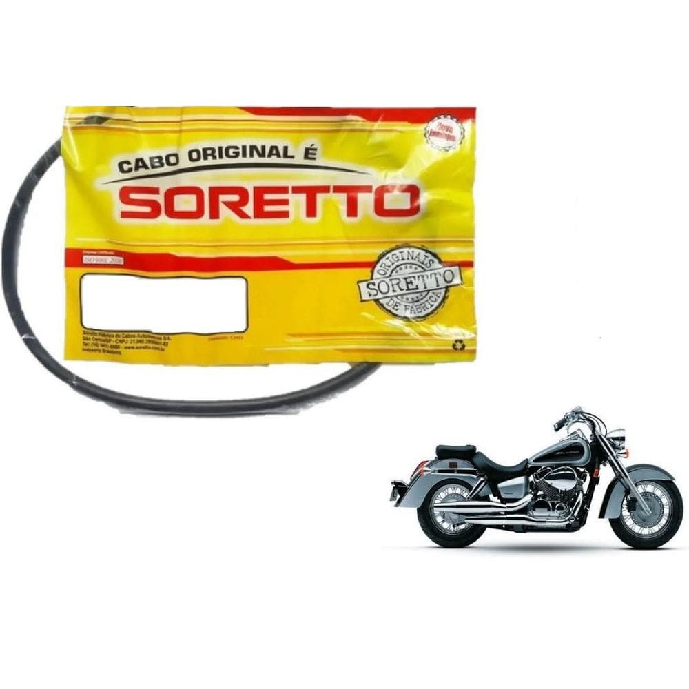 Cabo Embreagem Soretto Shadow 600 1995 Até 2005