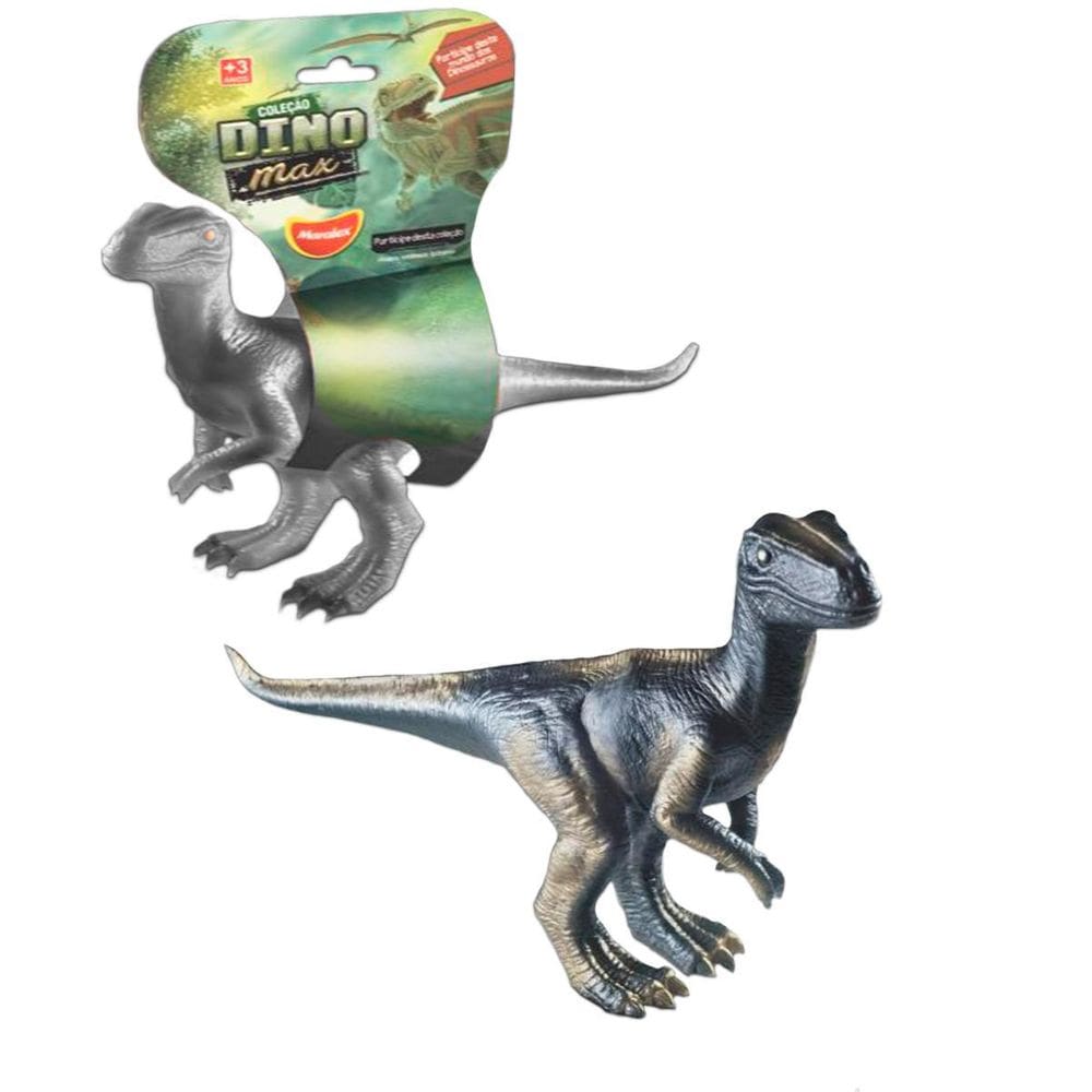 Dinossauro De Brinquedo Dino Max Velociraptor Infantil