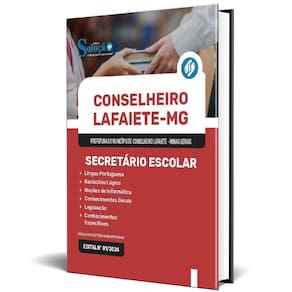Apostila Prefeitura Conselheiro Lafaiete Mg 2024 Secretário