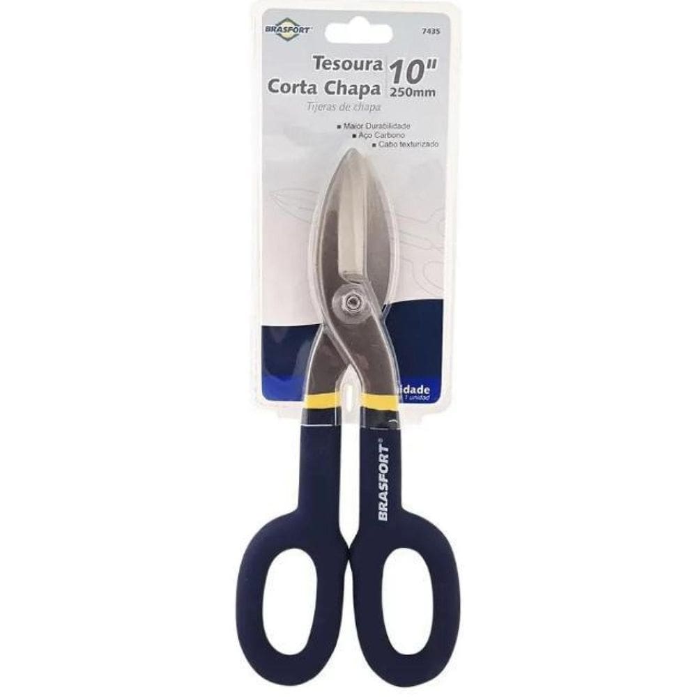 Tesoura Corta Chapa 10 250Mm Brasfort