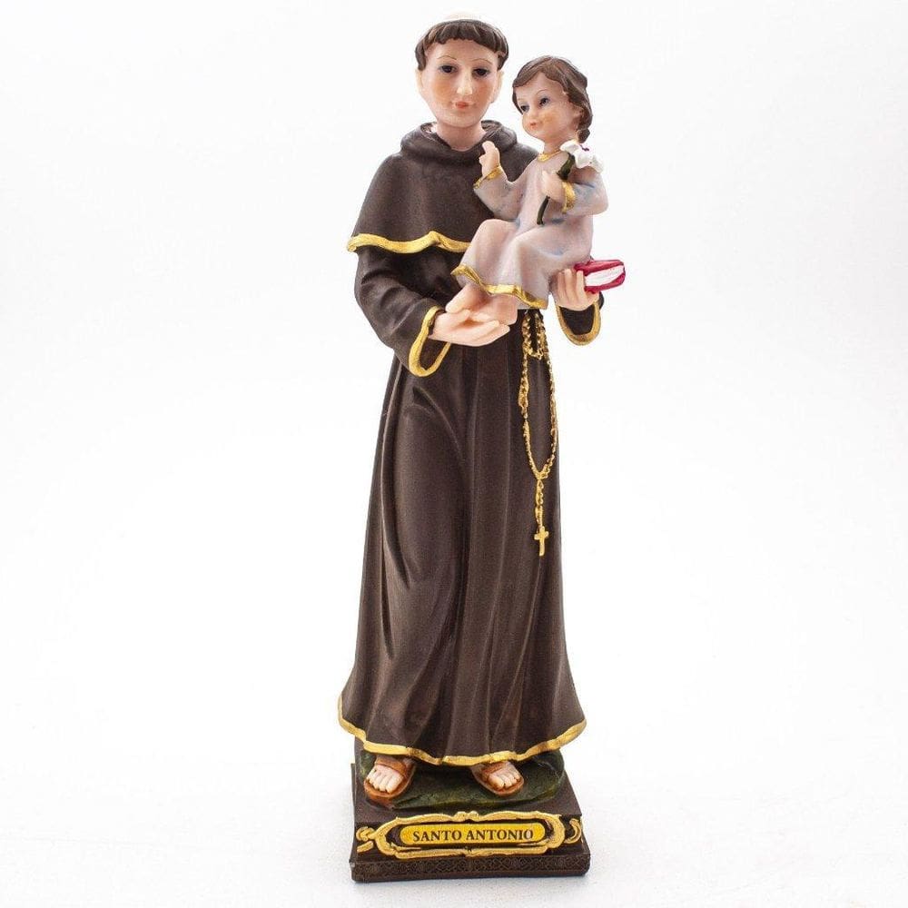 Imagem Santo Antonio Resina 20 Cm