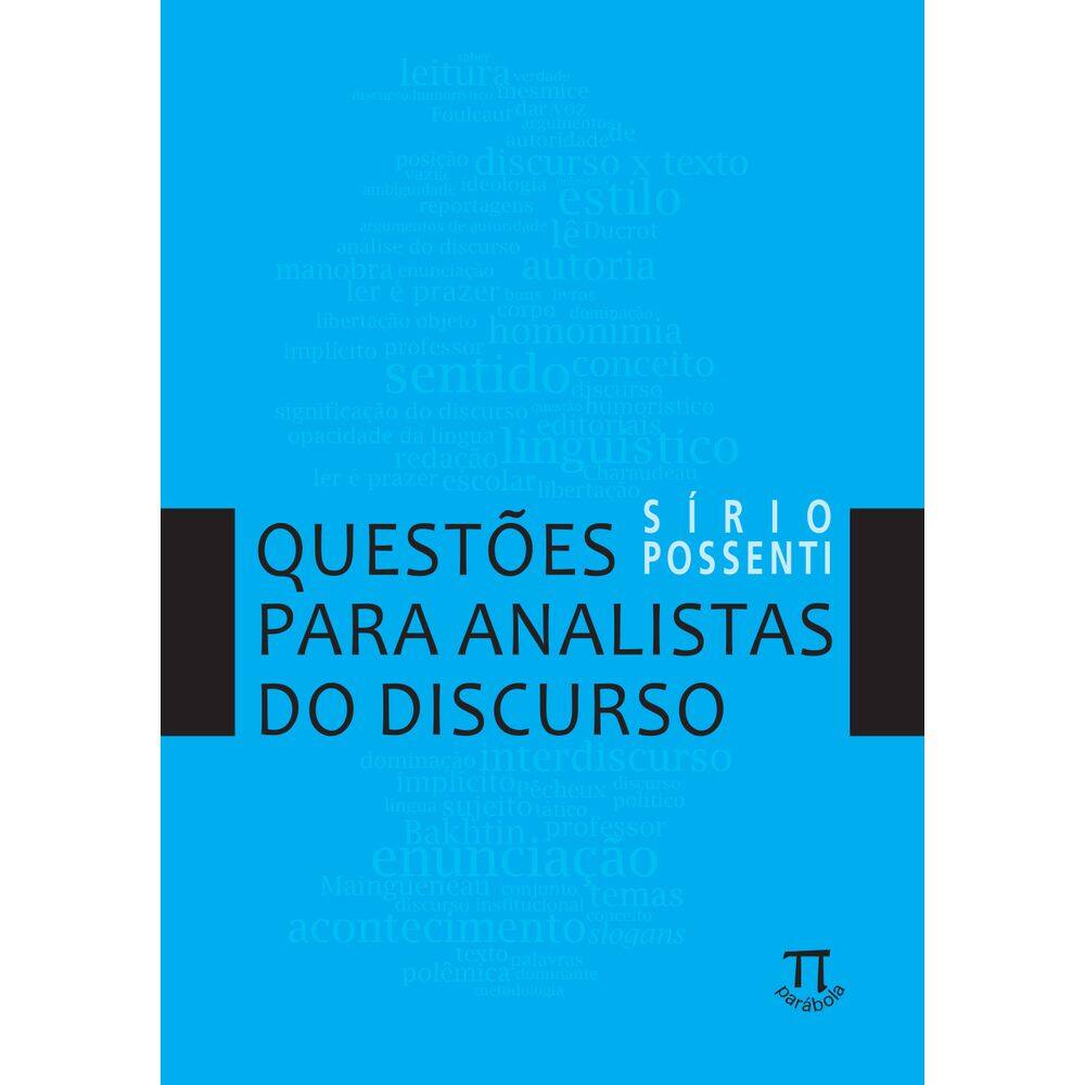 Livro - Questões para analistas do discurso