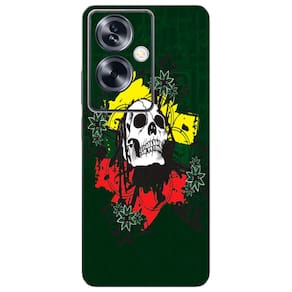 Capa Adesivo Skin024 Verso Para OPPO A79 5G
