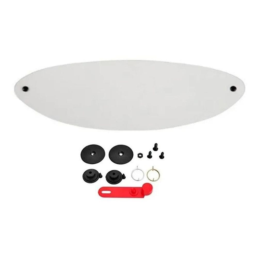 Viseira Lente Cristal Capacete Taurus San Marino 62 + Reparo
