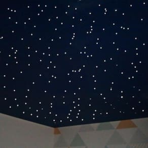 Kit Fibra Ótica 400 Branco Noite Estrelado Decoração Quarto