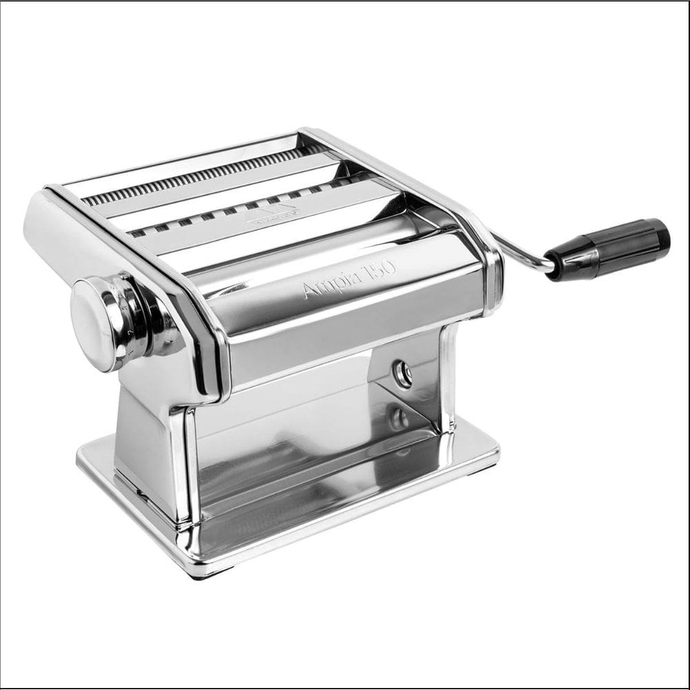 Máquina Macarrão Marcato Ampia 150 Massa Fresca Caseira Italiana Fettuccini Tagliolini Lasanha Importada da Itália