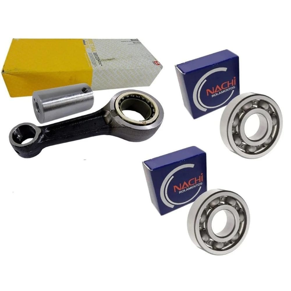 Biela Metal Leve Rolamentos Vira Nachi Cg Titan 1992 A 2001