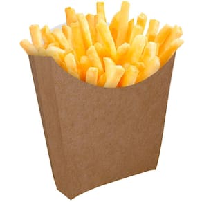 Embalagem Batata Frita Kraft Pequena 300 un.