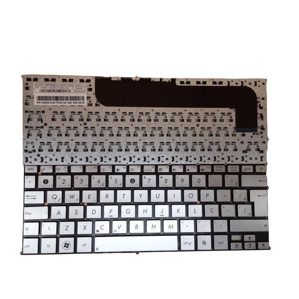 Teclado Para Notebook Asus Zenbook Ux21- Br Prata
